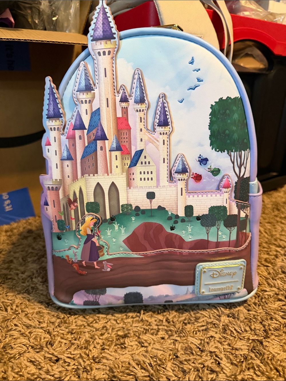 Loungefly Sleeping Beauty Castle